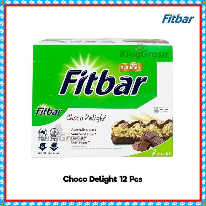 

Fitbar Multigrain 1 Pack Isi 12 x 22gr Camilan Sehat - FIT CHOCO