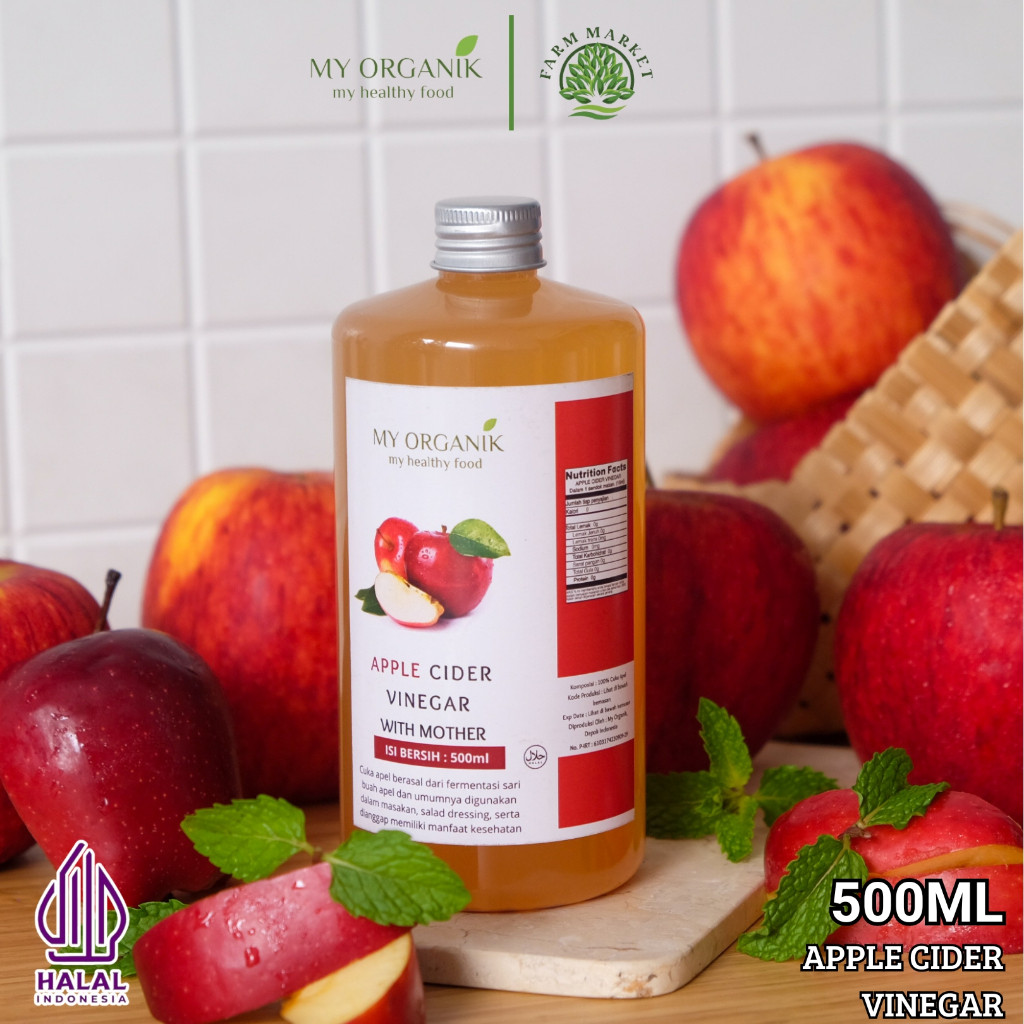

My Organik Cuka apel with mother organik Apple Vinegar with Mother Organic Premium