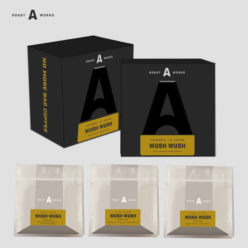 

Colombia El Zafiro Wush Wush Post Harvest Processings (Filter @50gr x 3pcs) - Exotics Coffee - A Roastworks - Biji Kopi