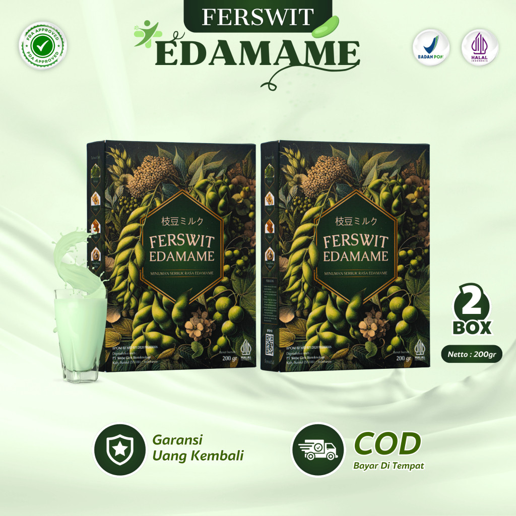 

Ferswit Susu Edamame Jepang Premium No 1 di Indonesia 100% Original 2 Box