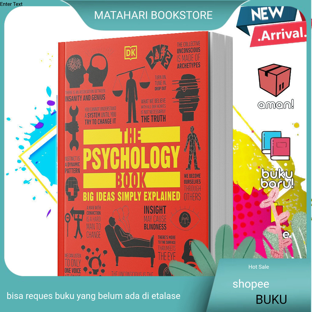 Buku The Psychology Book: Big Ideas Simply Explained (DK Big Ideas)