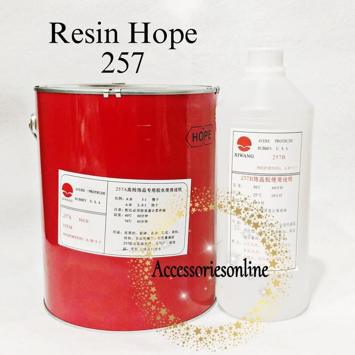 Resin lycal 1011 keras dengan katalis - 1 kaleng - RESIN HOPE