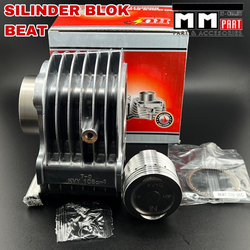 SILINDER BLOK STD ASSY BEAT - SILINDER BLOK ASSY SEHER SET BEAT STD BEAT KARBU