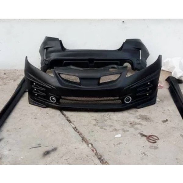 bumper belakang jazz ge 8 mugen bemper body kit