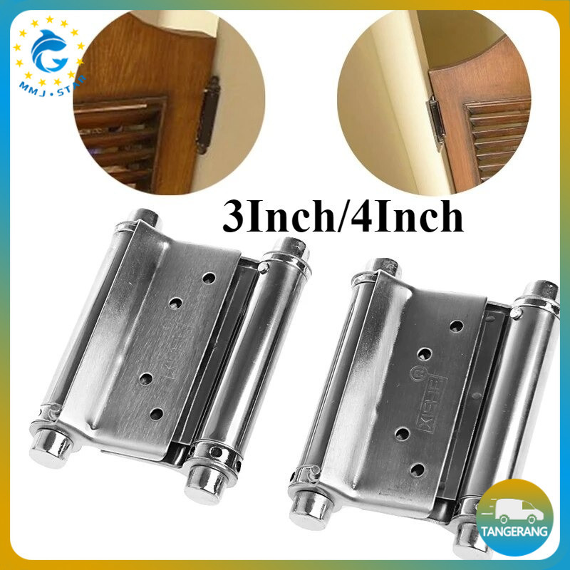 Set Engsel Per Koboi Pintu 3 Inch 4 Inch Engsel Veer Bolak Balik Untuk Pintu Kayu/Besi Minimalis
