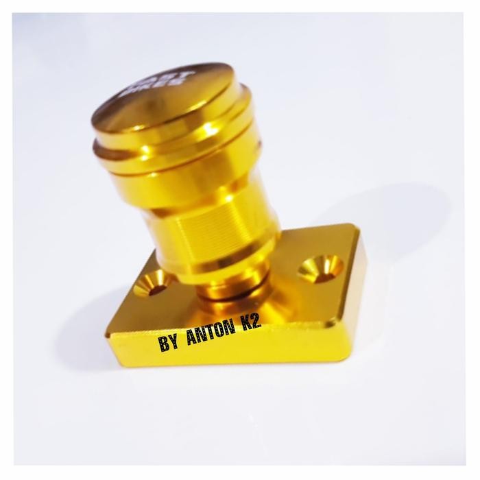 TUTUP MINYAK TABUNG REM DEPAN STEMPEL SATRIA FU-SONIC-VIXION-PCX DLL - GOLD