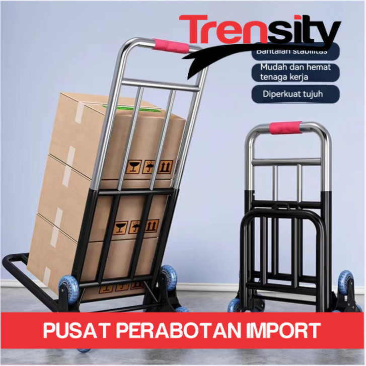 Trolley Troli Lipat Reaim Troli Lipat Serbaguna Troli Besi Lipat Troli Galon Troli Besi *TRENSITY*