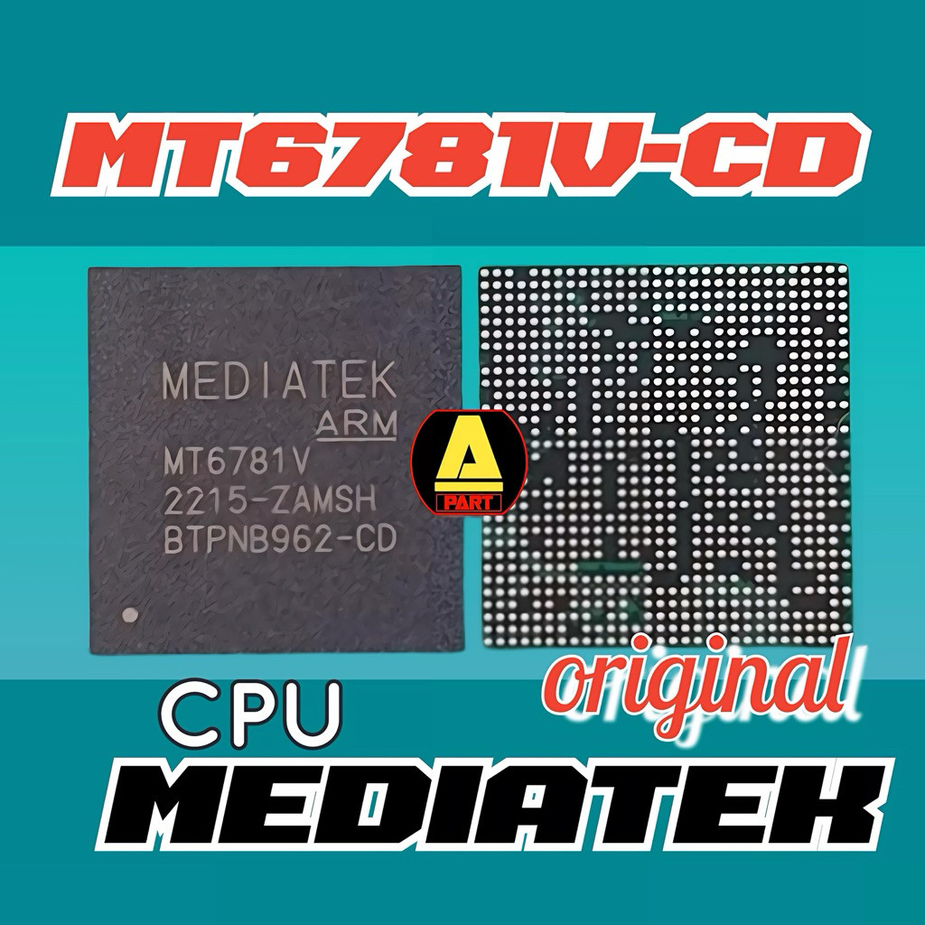 IC CPU MT6781V-CD VIVO V23E - REDMI NOTE 11 PRO - POCO  M4 PRO ORIGINAL TESTED