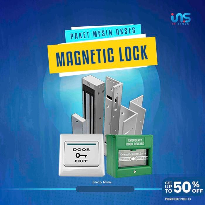 

Paket Akses Pintu magnetic EM LOCK 600 LBS Untuk Mesin Akses Kontrol