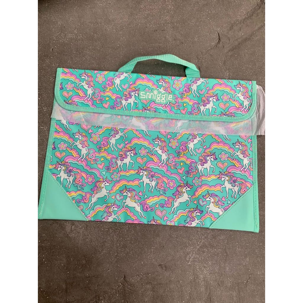 

SMIGGLE LIMITLESS FOLIO BAG UNICORN - TAS FOLDER SMIGGLE