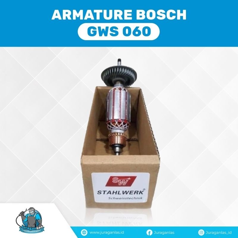 Armature angker bosch mesin gerinda 4" gws060 gws 060