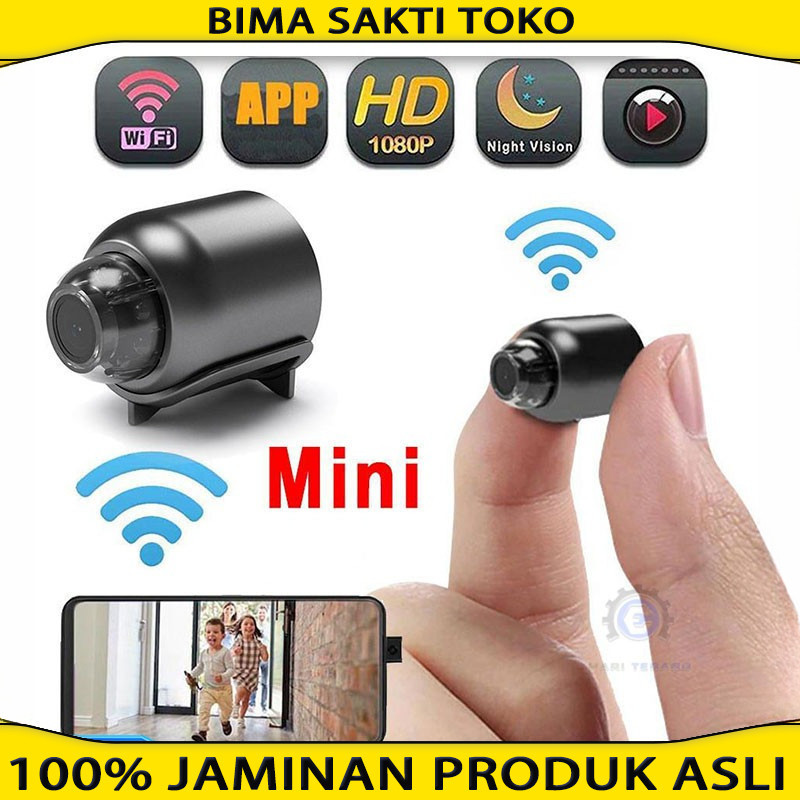 Pemotretan sudut super lebar CAMERA MINI WIFI HIDDEN CAMERA Pemotretan 4K HD CAMERA WIFI MINI HIDDEN