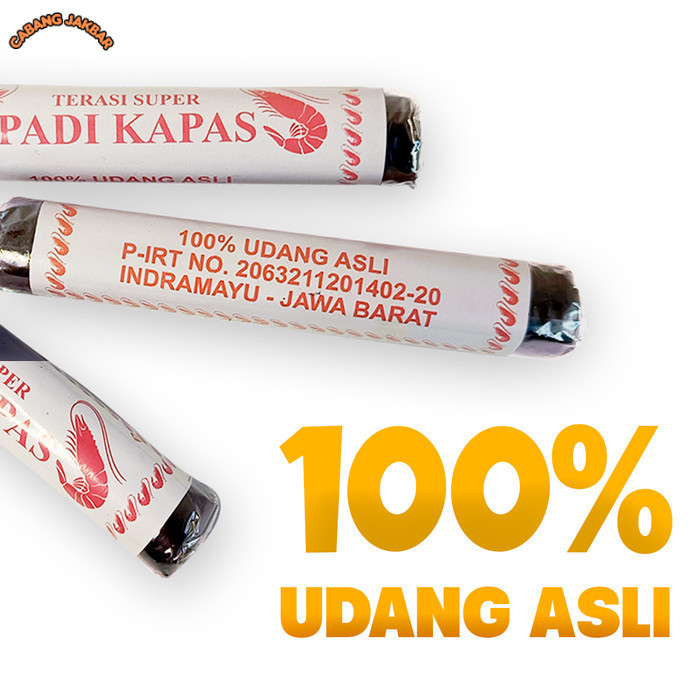 

Terasi Udang Cirebon Asli Cap Padi Kapas Oleh Oleh Khas Indramayu Enak