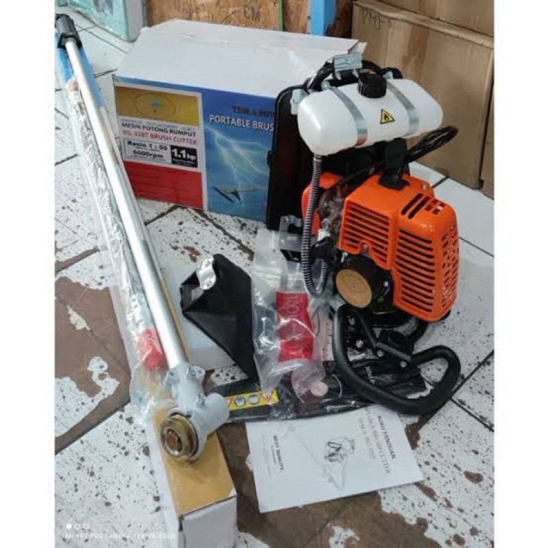 MESIN POTONG RUMPUT TESLA 328