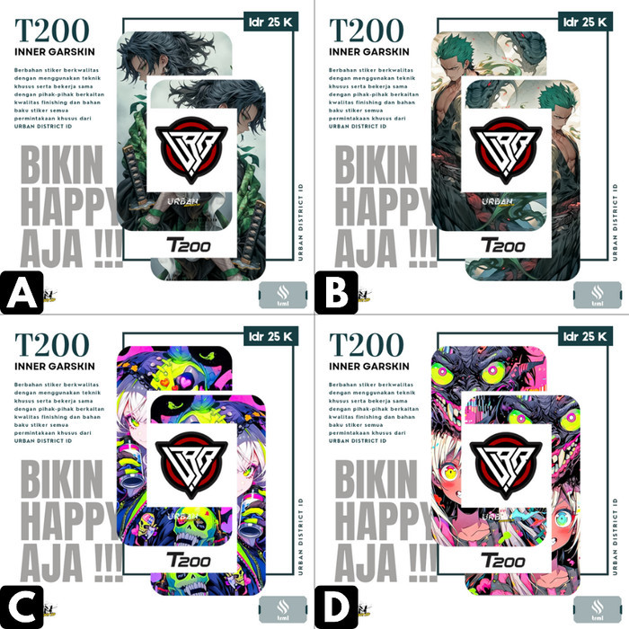 

Cyber Style - Stiker / Garskin Inner T.RML T200 P2 by Catalyst Handicraft