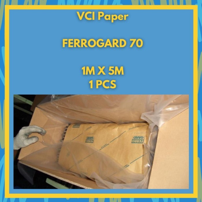 best -Kertas Anti Karat VCI Ferrogard 70 1M X 5M 1PCS LEMBARAN