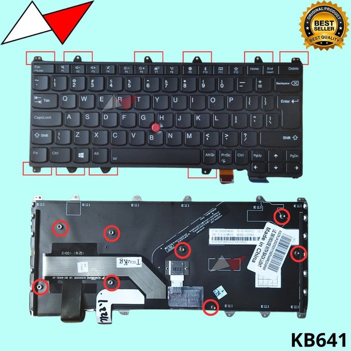 KEYBOARD LENOVO YOGA 260 YOGA 370 X380