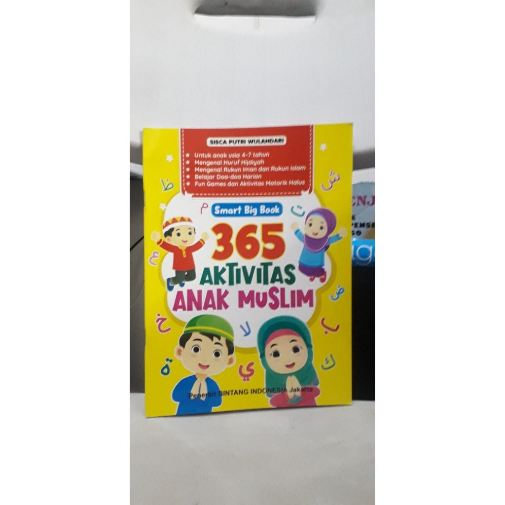 

RGT- 1 Pc Buku 365 Aktivitas Anak Muslim / Cover Kuning