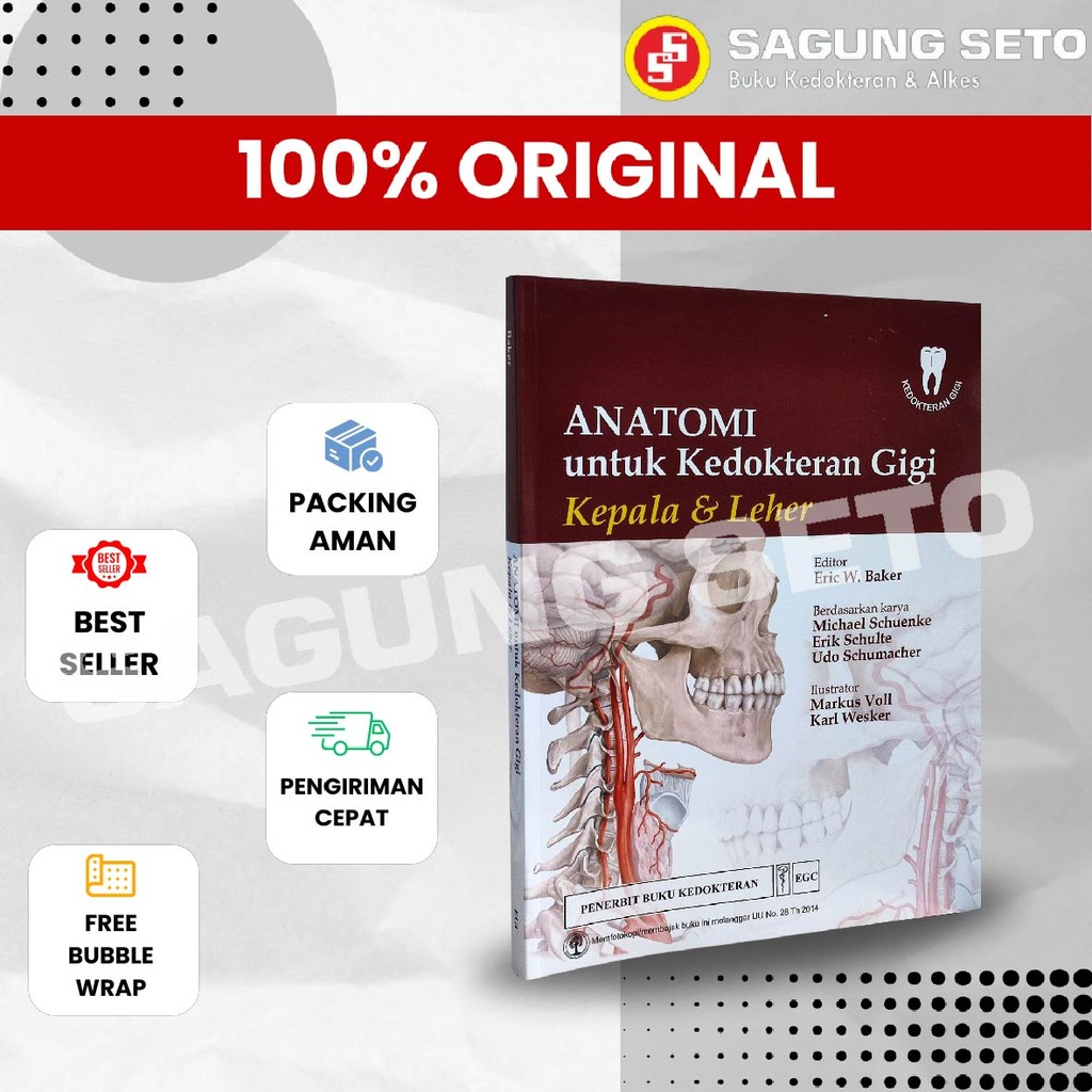 ANATOMI UNTUK KEDOKTERAN GIGI KEPALA & LEHER - BAKER