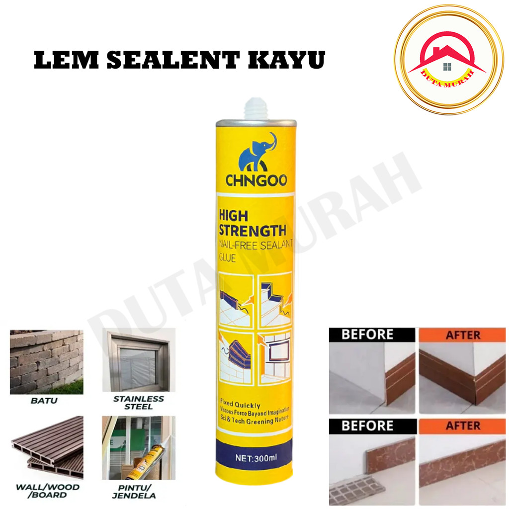 Lem Sealant Kayu Batu High Strength Lem Anti Rayap Lem Botol