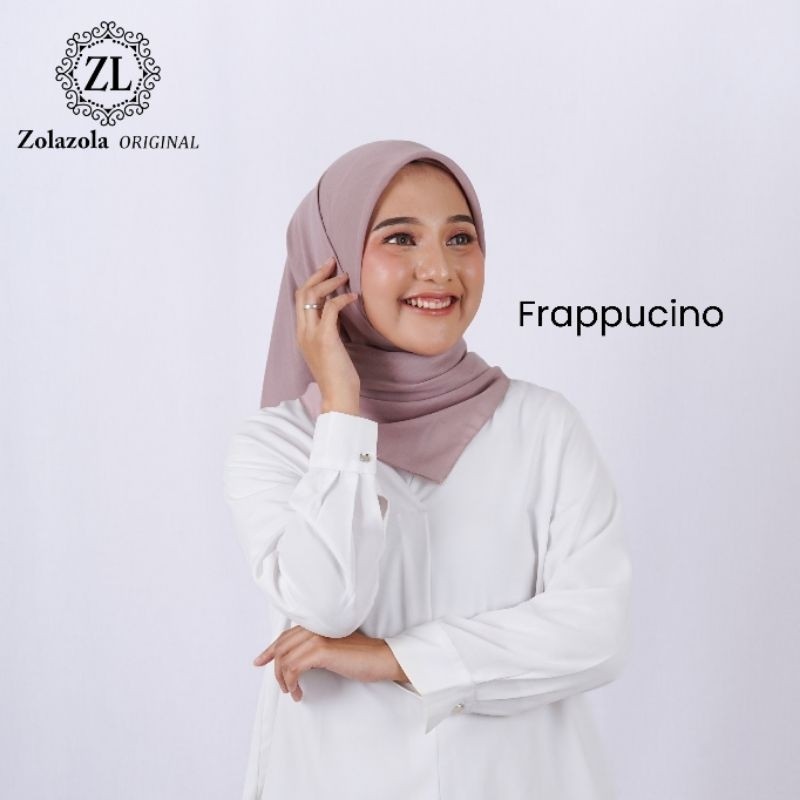 Paris Premium Hijab Polos Segi Empat VOAL Zolazola Original