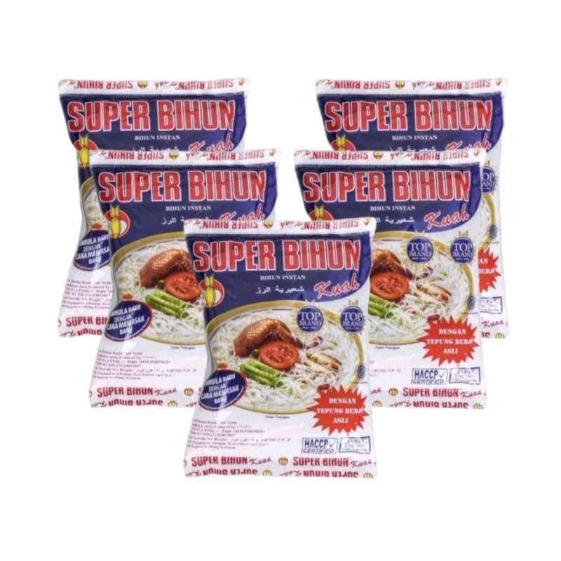 

Super Bihun Kuah (5 Bungkus)