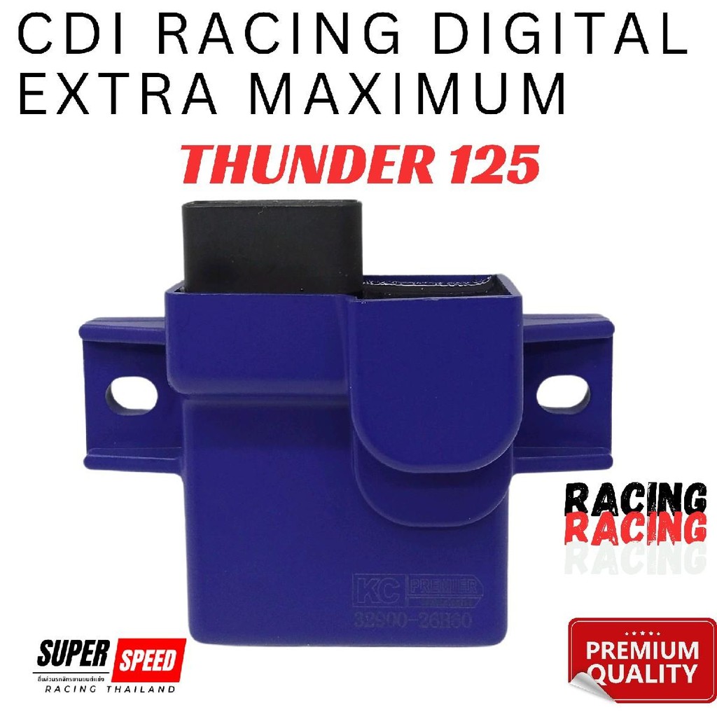CDI RACING DIGITAL EXTRA MAXIMUM THUNDER 125 THUNDER BERKUALITAS Motorcycle