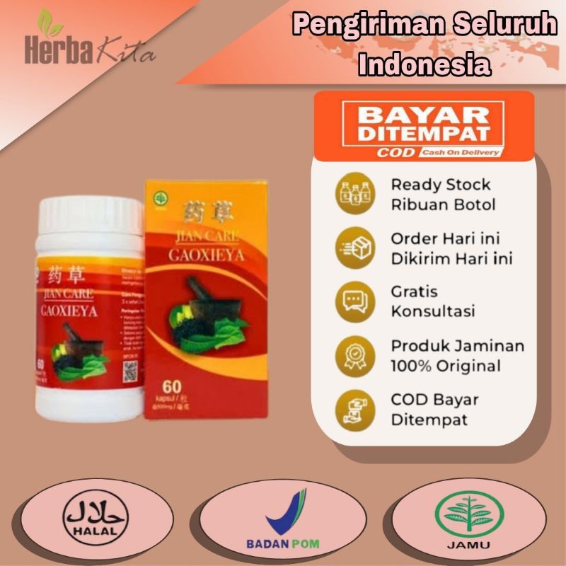 Jiancare Gaoxieya Original Obat Diabetes Asli China Official