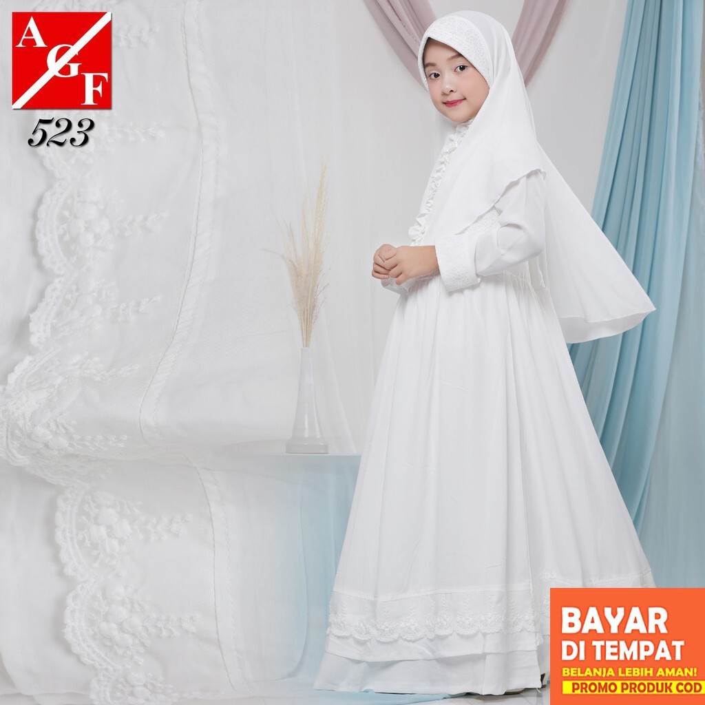 [HOT NEW] Agnes Hijab - Viola Kids Gamis Anak Perempuan & Dewasa Baju Muslim Anak Gamis Terbaru 2024