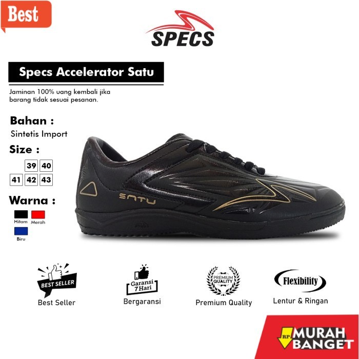 rekomendasi sepatu futsal Sepatu Futsal Olahraga Running Sport Jogging  Lari Pria Specs Original - H