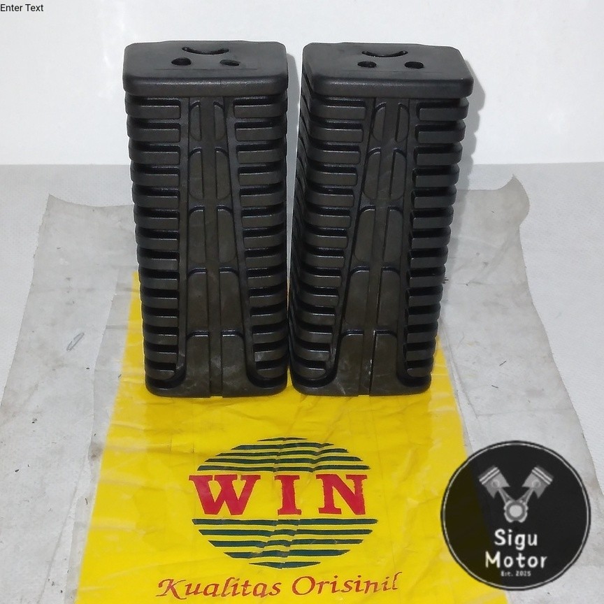 Karet Barstep Depan Jupiter Z MX Vega R ZR 115 Force FI Crypton WIN | injekan / pijakan kaki motor y