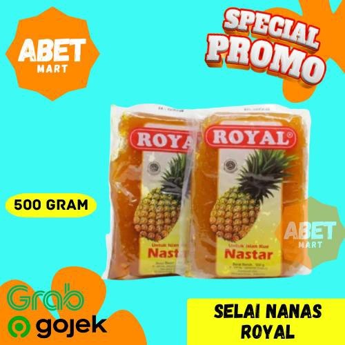 

Selai Nanas Royal 500 Gr Untuk Nastar - 500 Gr Filling Isian Kue Pineapple Olesan Pak Pcs Dus