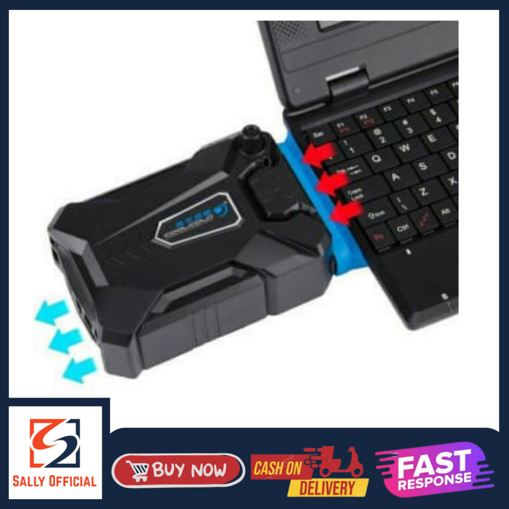 Laptop Cooler / Pendingin Laptop - Coolcold Universal Laptop vacuum cooler