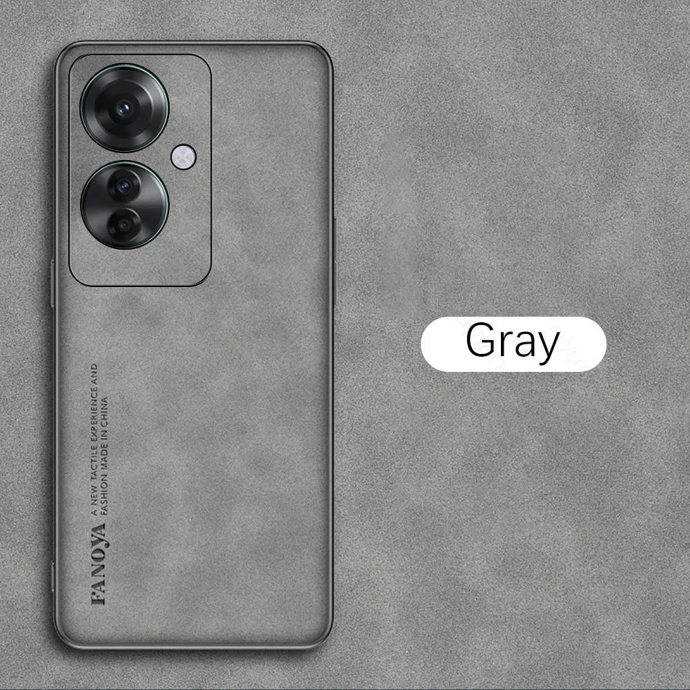 Casing HP Reno11F Oppo Reno11 F OPPO Renault 11F 11 F F11 Penutup belakang Matte Hard Silicone Kulit