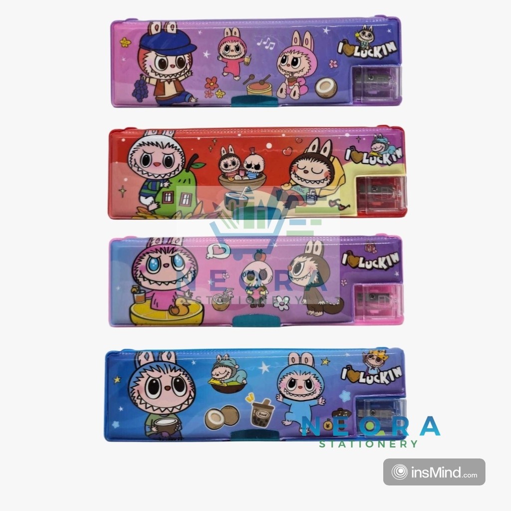

Squeezy Kotak Pensil Murah Magnet Labubu/ Kotak Pensil Serutan / Kotak Pensil Squeezy SC 2022 Labubu