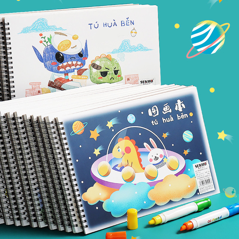 

Kertas buku cat air buku lukis cat air buku edukasi buku gambar mewarnai buku lukis 30/50 lembar desain buku lukis kertas lukis cat air ketebalan cat air 100gsm—Hibio Present