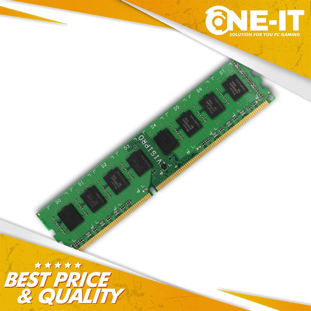 Memory RAM PC VISIPRO DDR3 8GB PC-12800 / 1600MHz LONGDIMM
