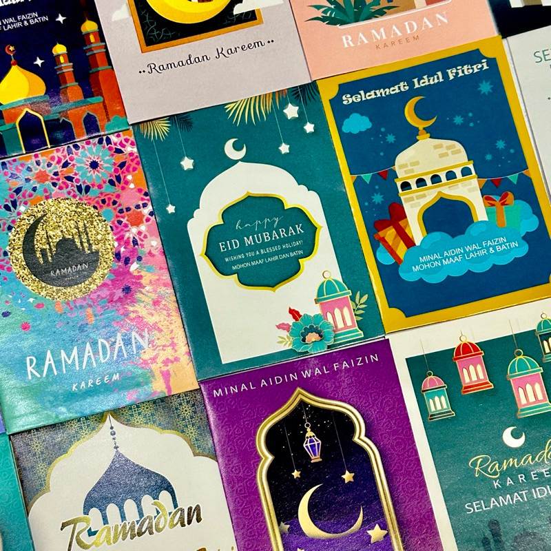 

TERBARU 10pcs Amplop Lebaran 2025 / Amplop Idul Fitri Tahun Baru / Amplop Selamat Hari Raya 2025 Ramadan Kareem / Angpau Eid Mubarak / Amplop Mesjid Minal Aidin Wal Faizin / Amplop Lucu Mesjid Baru Ready Stock