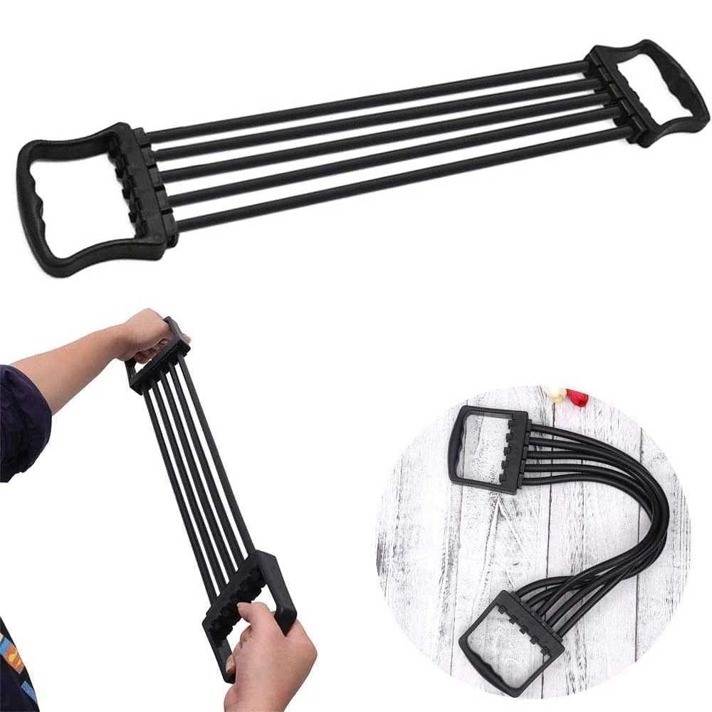 Chest Expander Adjustable Gym Rubber Alat Latihan Otot Dada