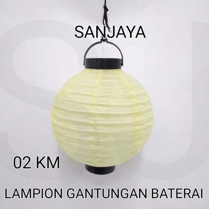Lampion Lampu Baterai / Lampion Led Warna / Lampion Gantungan Baterai - 02 KM