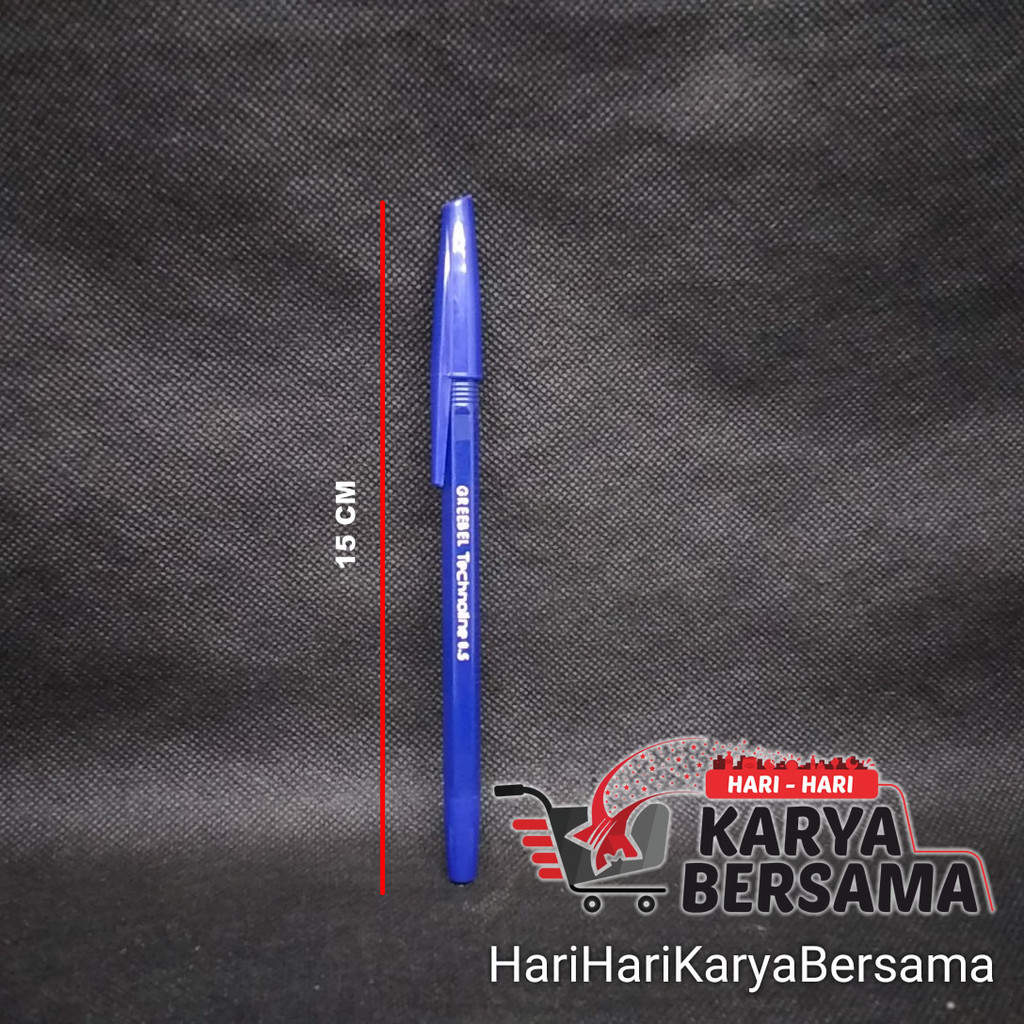 

ALAT TULIS PULPEN STANDARD AE7 0.5 BLUE BIRU 1'S