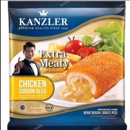 

KANZLER Chicken CORDON BLEU 300Gr Isi 2pcs