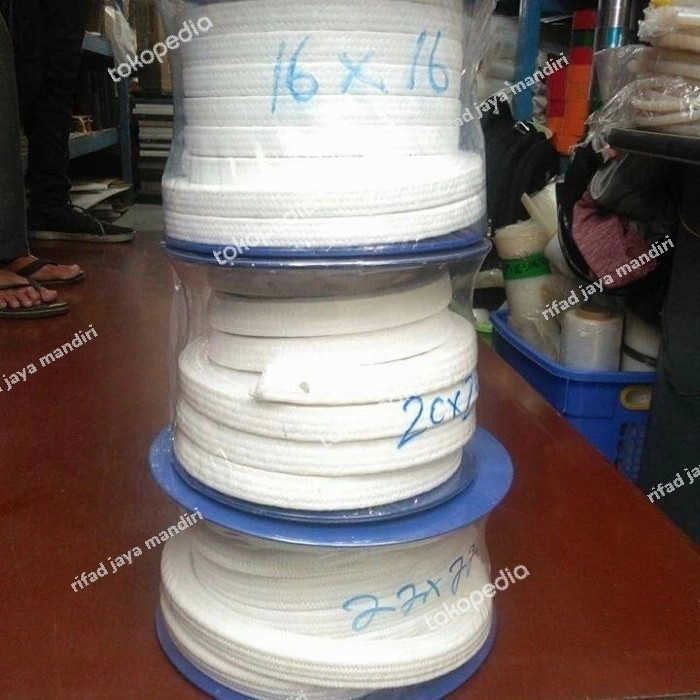 

gland packing pure teflon ptfe uk 12mm (1/2" inch) rollan