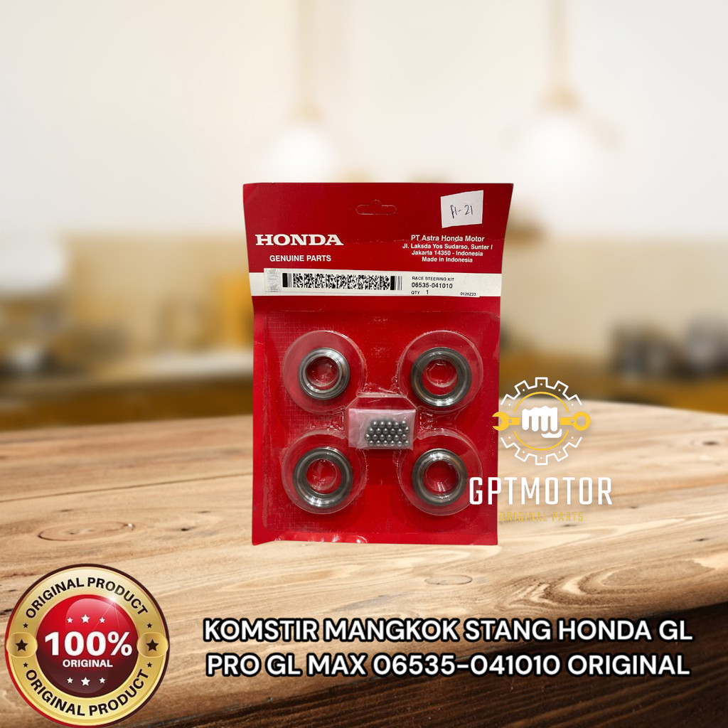 KOMSTIR MANGKOK STANG HONDA GL PRO GL MAX 06535-041010  ORIGINAL