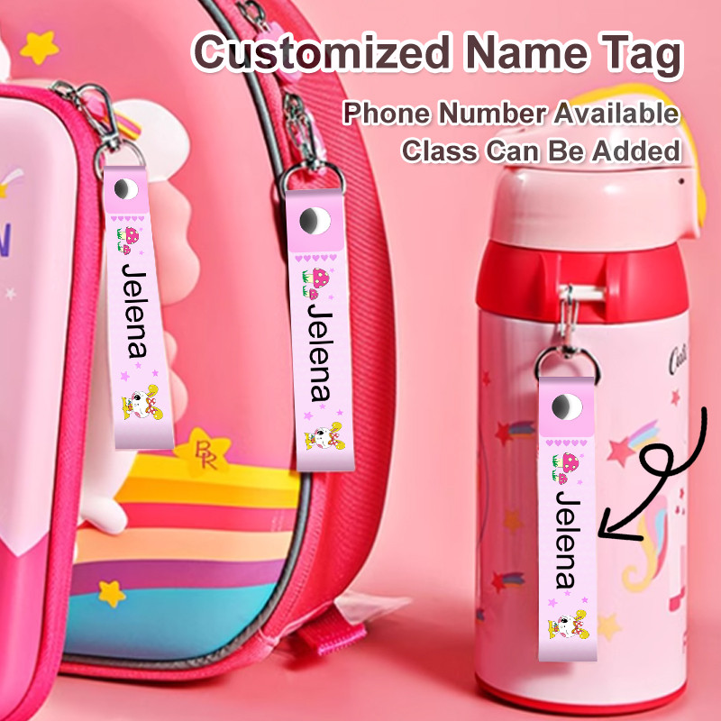 

Personalized name, lanyard name, label, hook, children's ID card label, daycare label, water bottle name label, rabbit