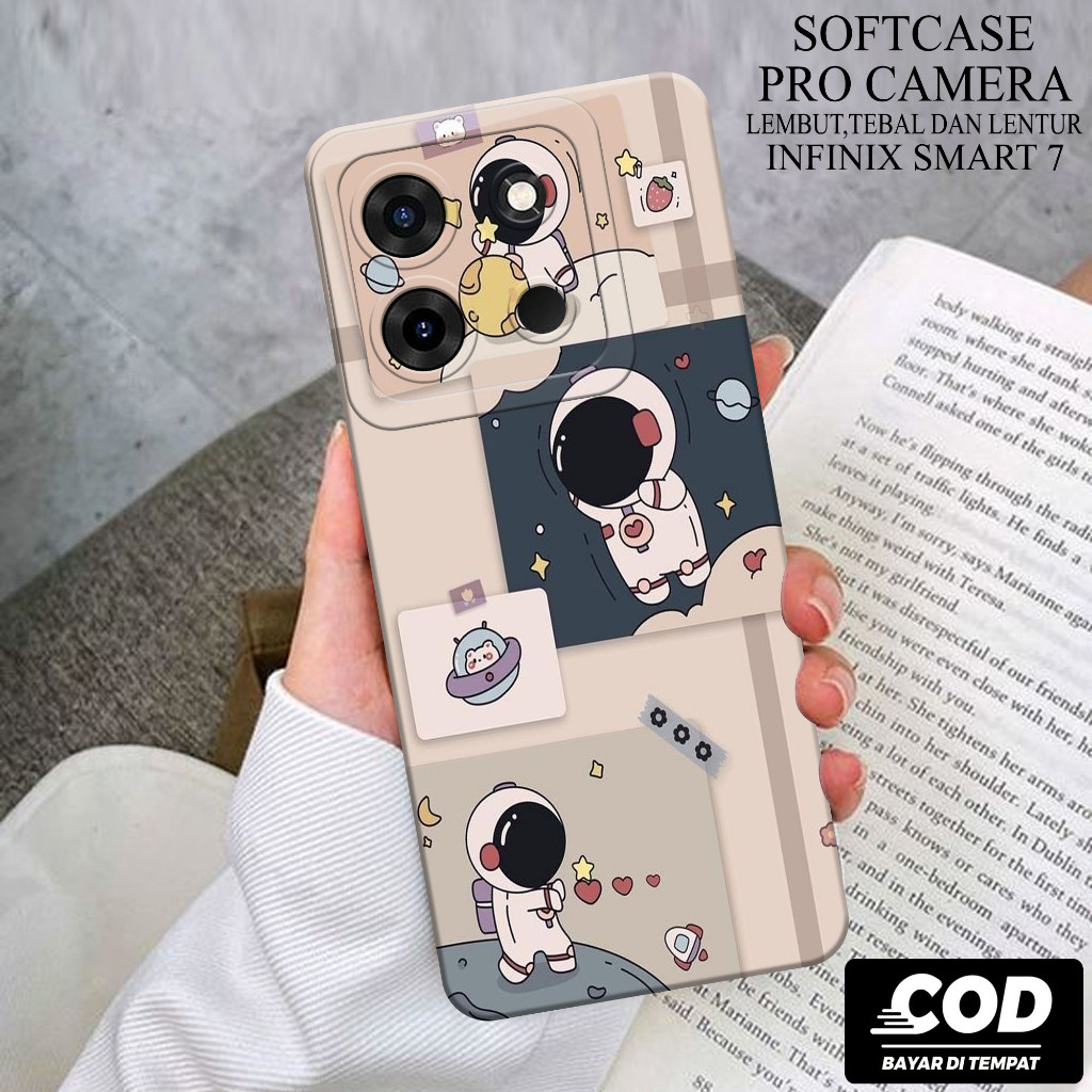Case Hp Infinix Smart 7 2023 - Softcase Infinix Smart 7 Terbaru - Casing Infinix Smart 7 - Kesing In