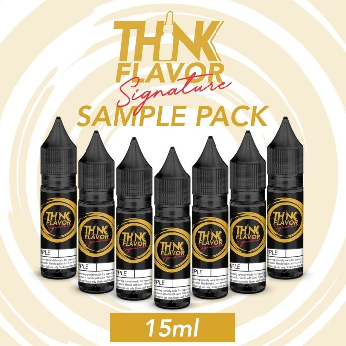 

THINK FLAVOR Signature (Sample Pack Isi 7x15ml)