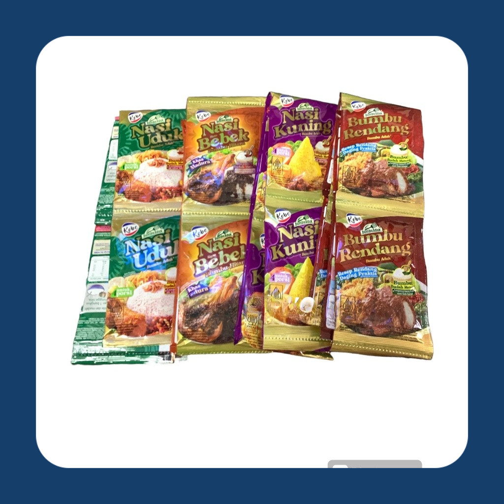

Kobe bumbu Aduk Instan 1renceng 10sachet