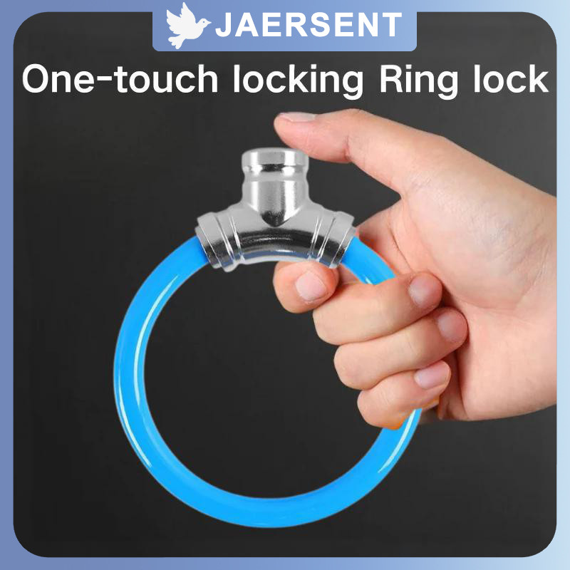 Kunci Cincin Sepeda Anti Maling /Kunci Rantai Sepeda Tahan Air /Kunci Sepeda Gunung Anti Geser  / se