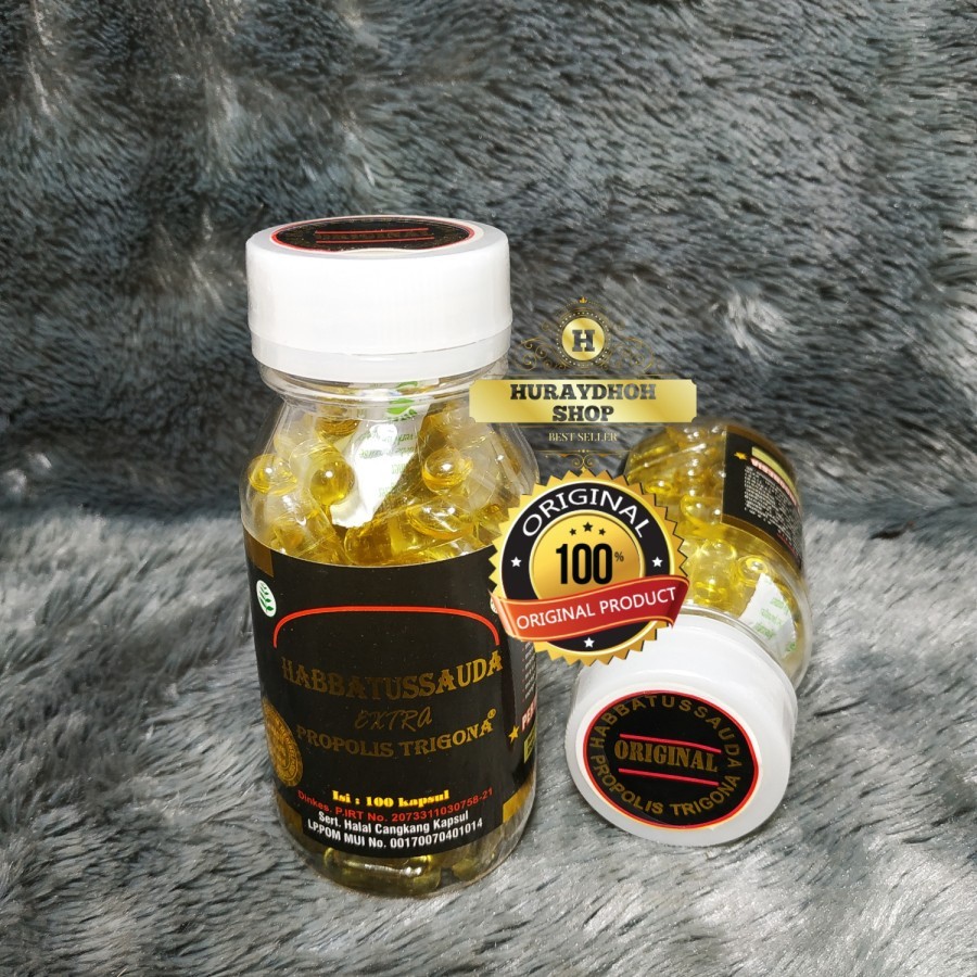 

Habbatussauda Extra Propolis Trigona 100Kapsul